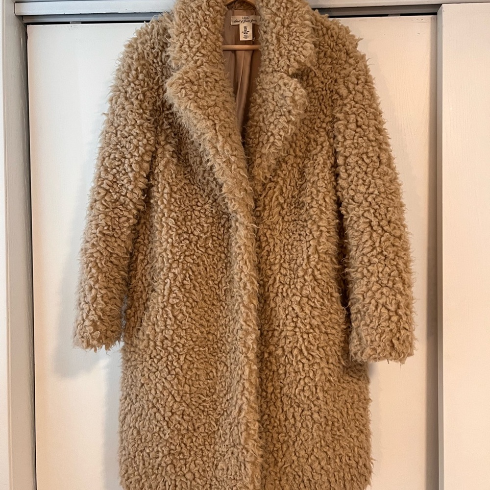 Teddy Bear Sherpa Coat